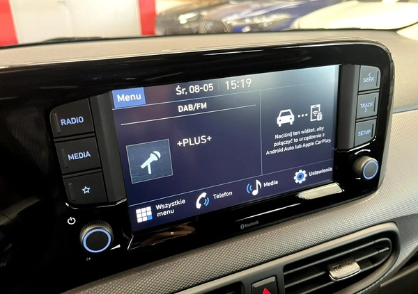 Hyundai i10 cena 69900 przebieg: 5643, rok produkcji 2023 z Sejny małe 352
